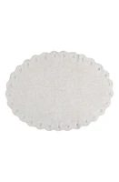 Lorena Canals Polka Dot Washable Cotton Blend Round Rug in Ivory at Nordstrom