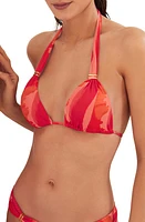 ViX Swimwear Rambla Bia Tube Bikini Top Coral Multi at Nordstrom,