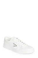 Prada Lane Triangle Logo Low Top Leather Sneaker at Nordstrom,