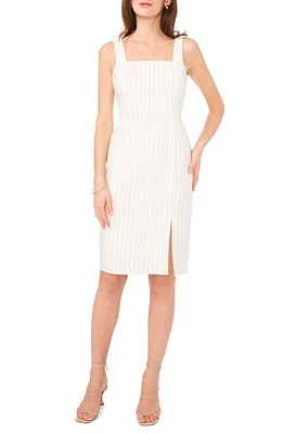 halogen(r) Square Neck Sheath Dress New Ivory at Nordstrom,