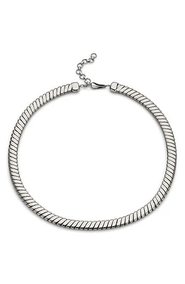 Nadri Sunlight Chain Necklace in Rhodium at Nordstrom