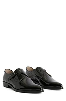 AllSaints Keith Monk Strap Shoe Black at Nordstrom,