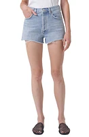 AGOLDE Mila High Waist Cutoff Denim Shorts Hazard at Nordstrom,