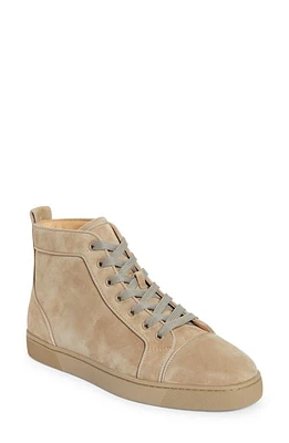 Christian Louboutin Louis Orlato High Top Sneaker F702 Saharienne at Nordstrom,