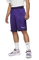 Nike Dri-FIT Pinstripe Basketball Shorts Court Purple/White at Nordstrom,