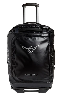 Osprey Transporter 40L Wheeled Carry-On Luggage in Black at Nordstrom