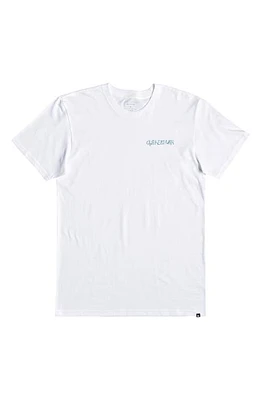 Quiksilver Slow Flow Cotton Graphic T-Shirt White at Nordstrom,