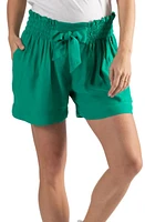 Cache Coeur Nubie Smocked Twill Maternity Shorts at Nordstrom,