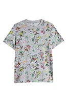 Under Armour Kids' Alien Print T-Shirt Mod Gray at