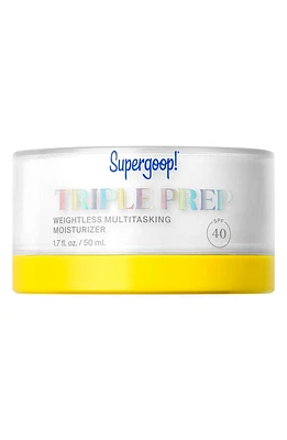 Supergoop! Triple Prep Weightless Daily Moisturizer SPF 40 at Nordstrom