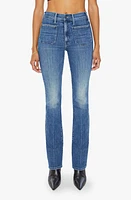 MOTHER The Insider Sneak High Waist Bootcut Jeans Caving at Nordstrom,