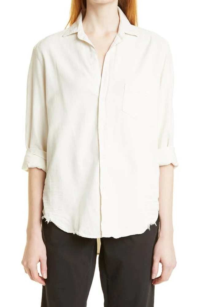 Frank & Eileen Relaxed Button-Up Shirt Vintage White at Nordstrom,