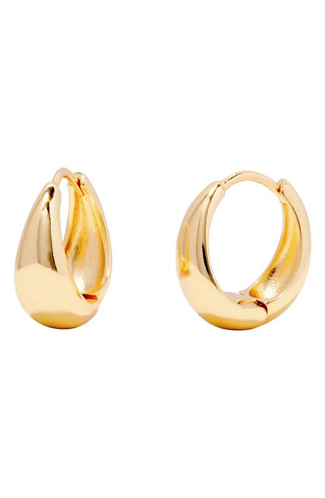 Brook and York Aubrey Huggie Hoop Earrings in Gold at Nordstrom