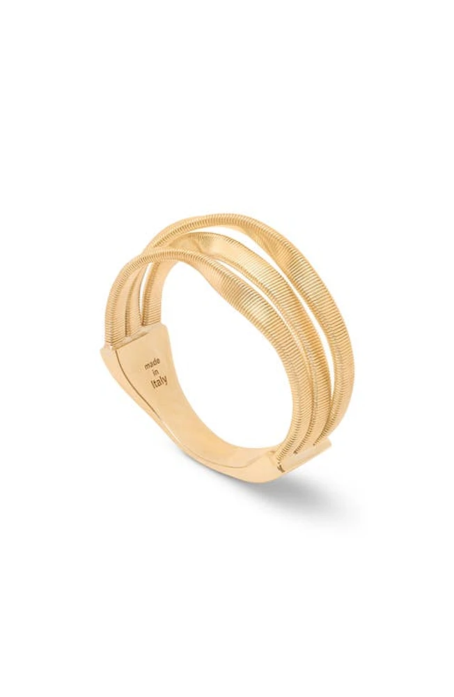 Marco Bicego Marrakech Stack Ring in Yellow Gold at Nordstrom, Size 7