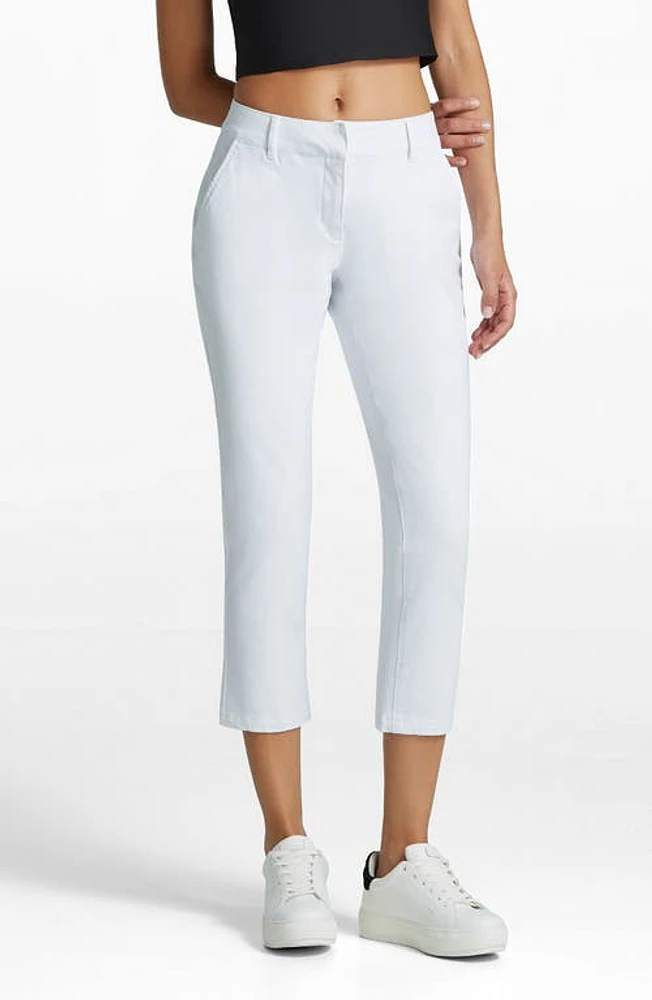 Commando Do It All Crop Denim Leggings White at Nordstrom,