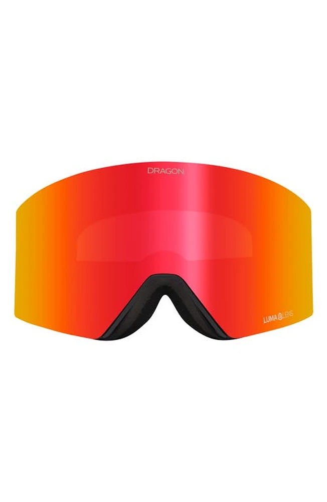 DRAGON RVX Magnetics OTG Bonus 76mm Snow Goggles in 30Yrs Ll Red Ion Trose at Nordstrom