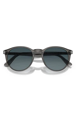 Persol 52mm Gradient Polarized Phantos Sunglasses in Transparent Grey at Nordstrom