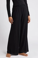 Open Edit Dreamy Rib Wide Leg Pajama Pants at Nordstrom,