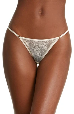 Love Stories Wild Rose Lace Briefs Off White at Nordstrom,