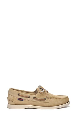 Sebago Portland Roughout Boat Shoe Beige Camel - Taffy at Nordstrom,