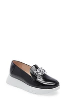 Wonders A-2405 Platform Loafer Black at Nordstrom,