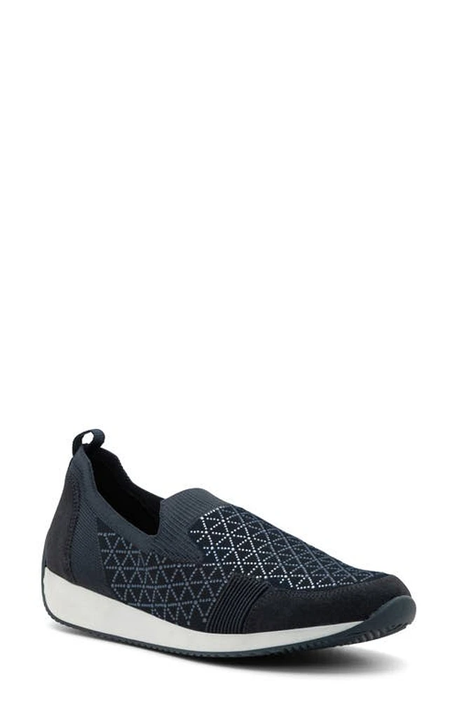 ara Layton 3 Slip-On Sneaker Navy at Nordstrom,