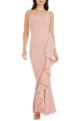 Dress the Population Paris Ruffle Strapless Mermaid Gown at Nordstrom,