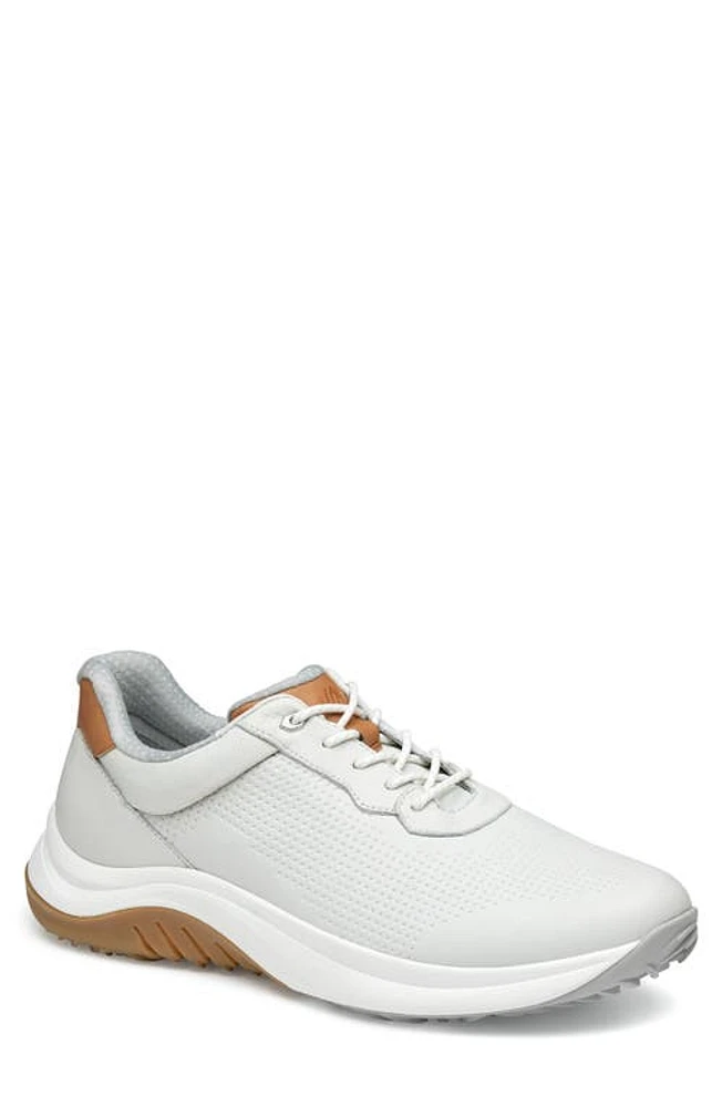 Johnston & Murphy HT1-Luxe Hybrid Golf Shoe Waterproof Full Grain at Nordstrom