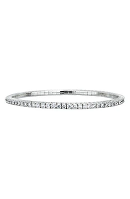 Bony Levy Audrey Diamond Stretch Bracelet in 18K White Gold at Nordstrom, Size 7