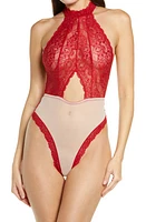 Honeydew Intimates Nicollette Lace & Mesh Bodysuit at Nordstrom,