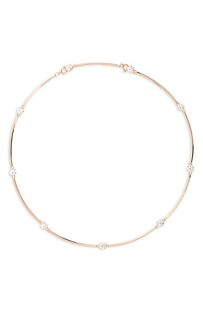 Swarovski Constella Necklace in Rose Gold at Nordstrom