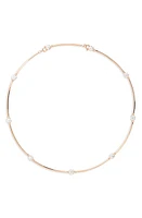 Swarovski Constella Necklace in Rose Gold at Nordstrom