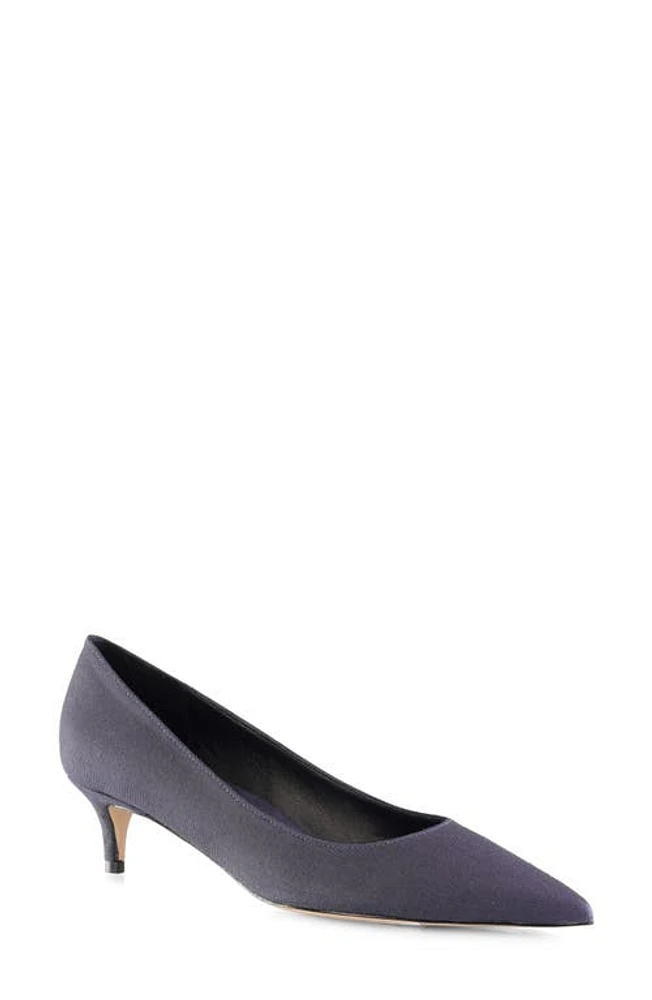 MARION PARKE Classic Kitten Heel Pump Navy at Nordstrom,