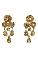 Gas Bijoux Mistral Drop Earrings in White at Nordstrom