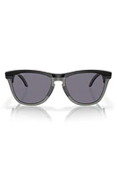 Oakley Frogskins Range 55 Prizm Keyhole Sunglasses in Matte Black at Nordstrom