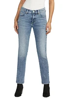 JAG Cassie Slim Straight Leg Jeans Beacon Blue at Nordstrom,