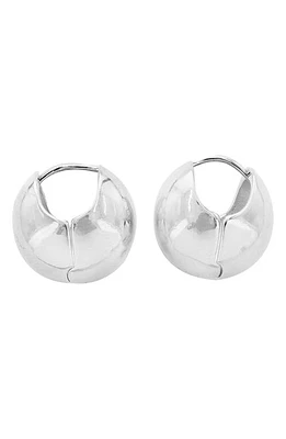 Panacea Bubble Hoop Earrings in Silver at Nordstrom