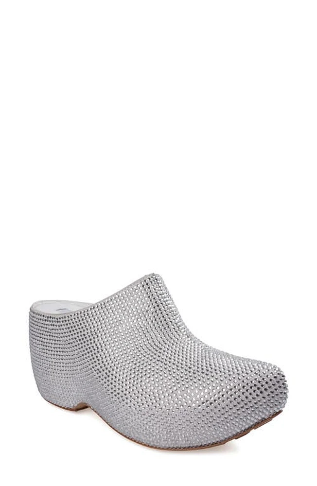 ZIGI Ziska Embellished Clog Silver at Nordstrom,