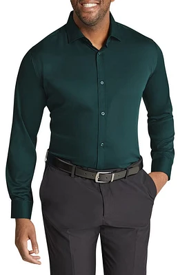 Johnny Bigg Hamilton Stretch Dress Shirt Emerald at Nordstrom,