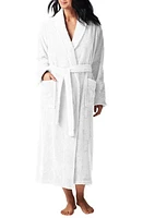 Coyuchi Gender Inclusive Cloud Loom Organic Cotton Robe in Alpine White at Nordstrom