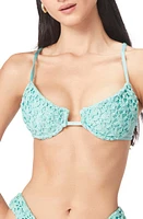 Capittana Savanah Floral Crochet Bikini Top at Nordstrom