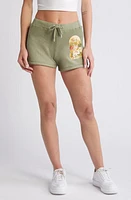 BOYS LIE Lauren Heartstrings Ombré Waffle Knit Shorts Green at Nordstrom,