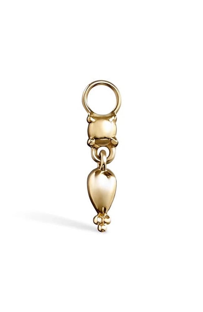 Maria Tash Tassel Pendant Charm in Yellow Gold at Nordstrom