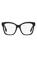 burberry Sylvie 51mm Square Optical Glasses in Black at Nordstrom