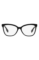 burberry Sylvie 56mm Square Optical Glasses in Black at Nordstrom