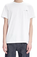 A. P.C. Logo Graphic Tee White at Nordstrom,