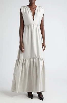 BITE Studios Prato Organic Silk Satin Maxi Dress Dawn at Nordstrom, Us