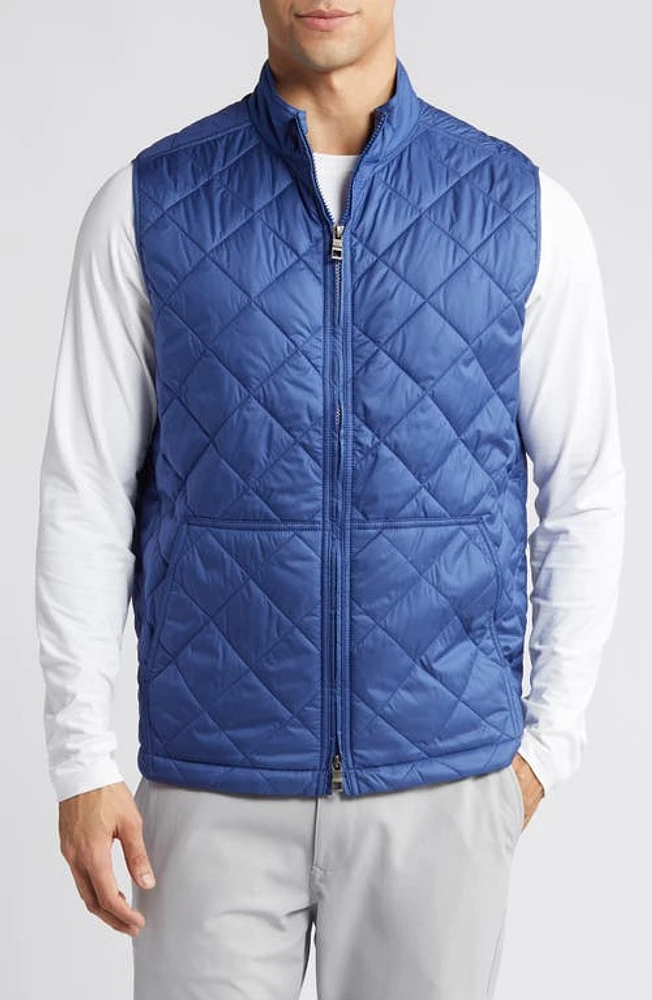 Peter Millar Bedford Water Resistant Quilted Vest at Nordstrom,