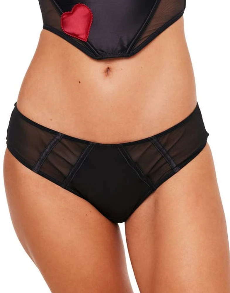 Adore Me Vivi Cheeky Panties Black at Nordstrom,