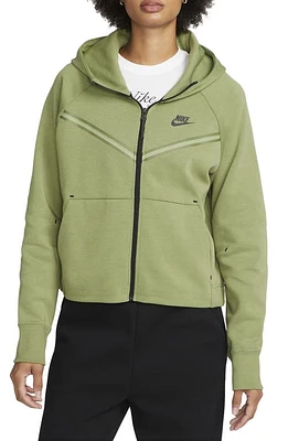 Nike Sportswear Tech Fleece Windrunner Zip Hoodie in Alligator/Black at Nordstrom, Size X-Small